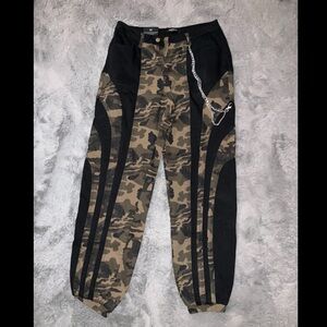 Camo cargo pants